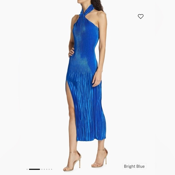 L'Idée Soiree Sleeveless Pleated Gown - Picture 1 of 11